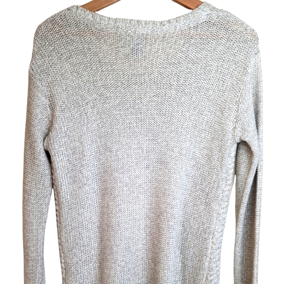 QUINN Double Zipper Scoop Neck Sweater - Picture 3 of 8